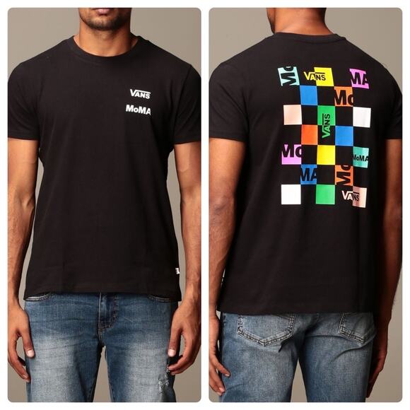 NEW Kandinsky "Vans x Moma" T-shirt in Black - Picture 1 of 8